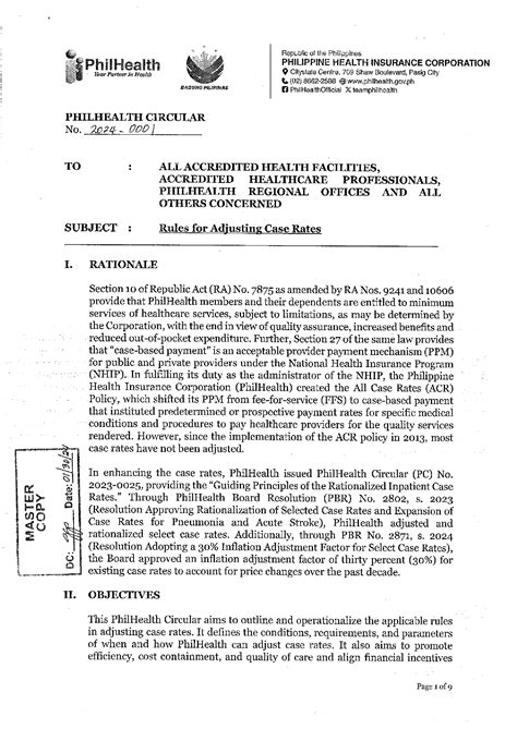 philhealth circular no. 2024-0001